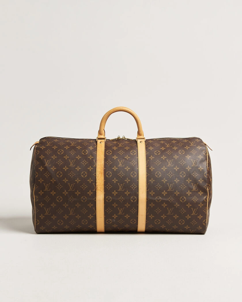 Louis Vuitton Pre-Owned Keepall 55 Monogram – Brun