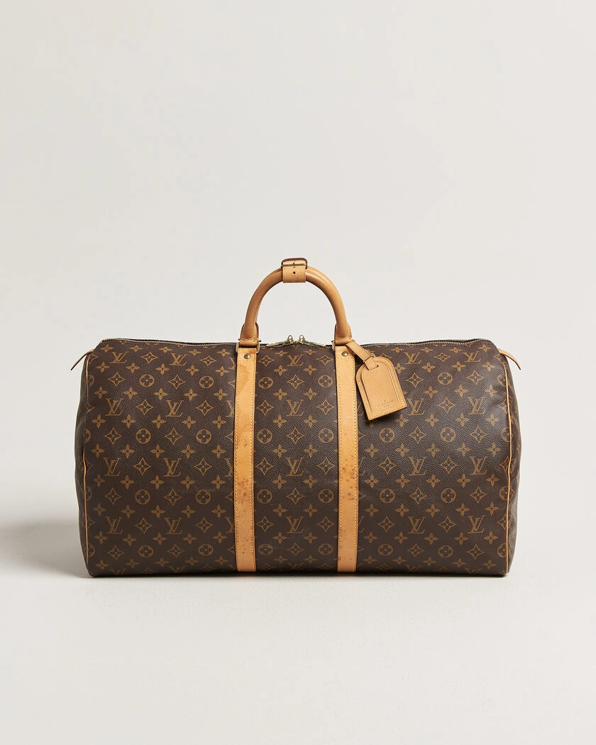 Louis Vuitton Pre-Owned Keepall 55 Monogram – Brun