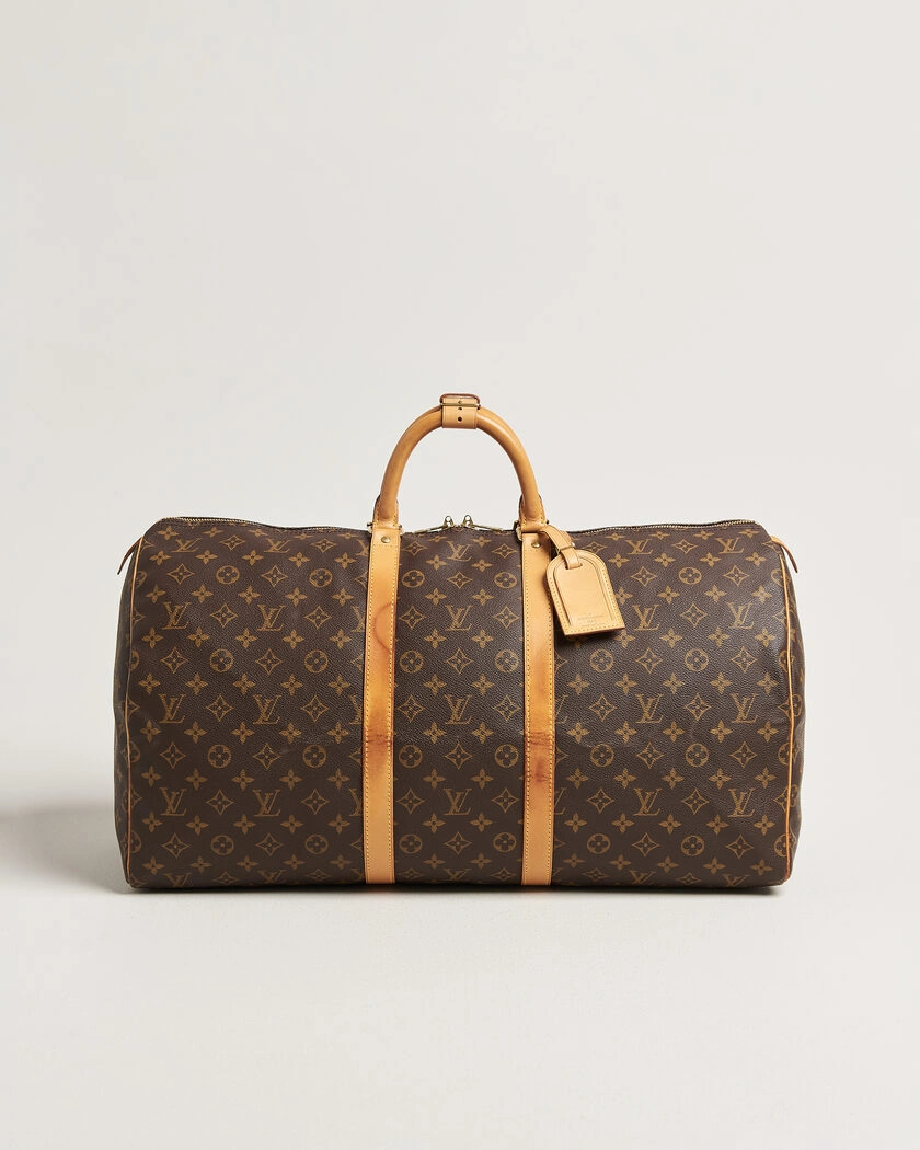 Louis Vuitton Pre-Owned Keepall 55 Monogram – Brun