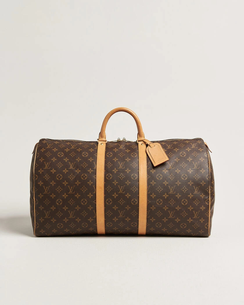 Louis Vuitton Pre-Owned Keepall 55 Monogram – Brun