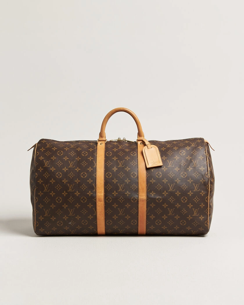 Louis Vuitton Pre-Owned Keepall 55 Monogram – Brun