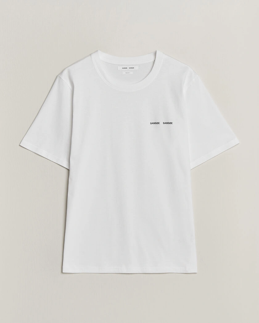 Samsøe Samsøe Thomas Cotton T-Shirt White – Vit
