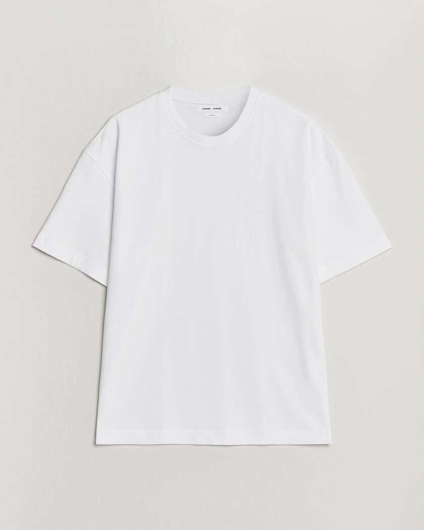 Samsøe Samsøe Jason Heavy Cotton T-Shirt White – Vit