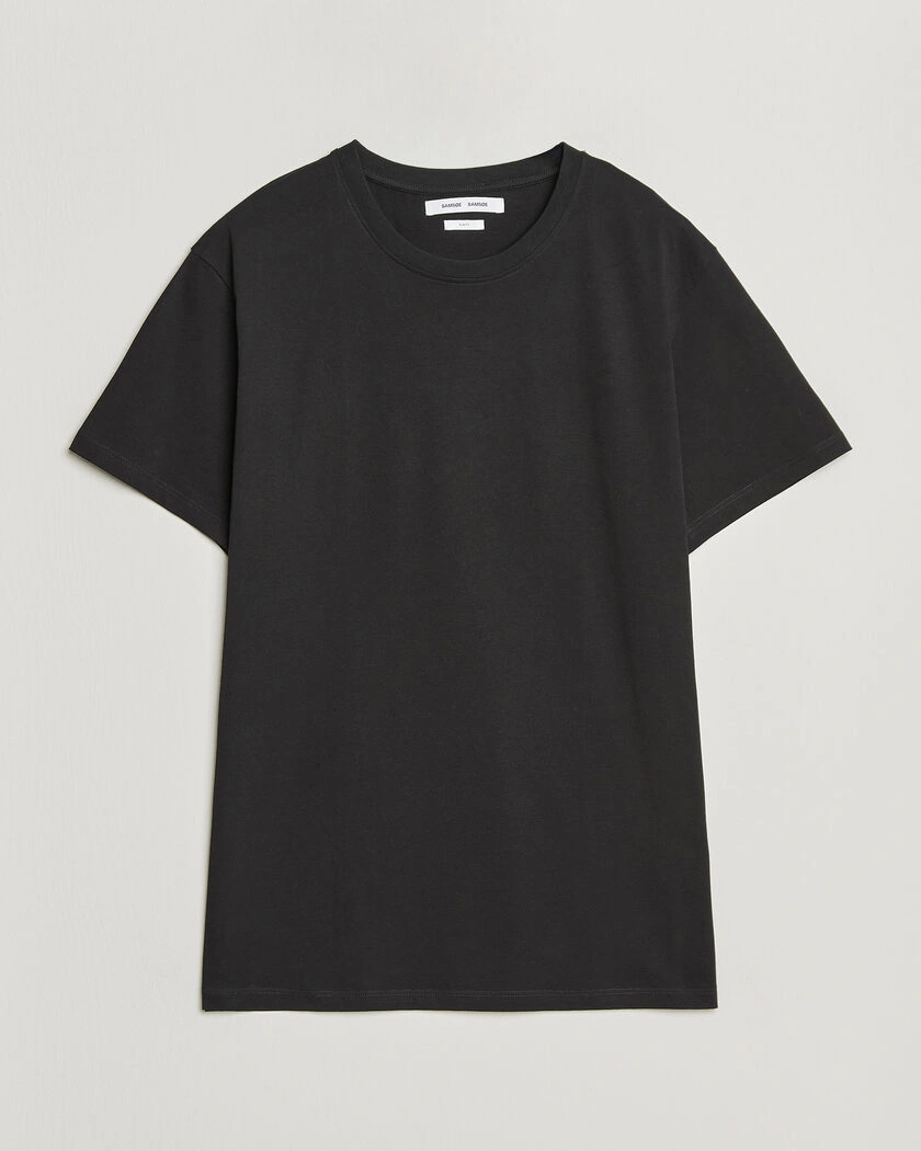 Samsøe Samsøe Kronos Cotton T-Shirt Black – Svart