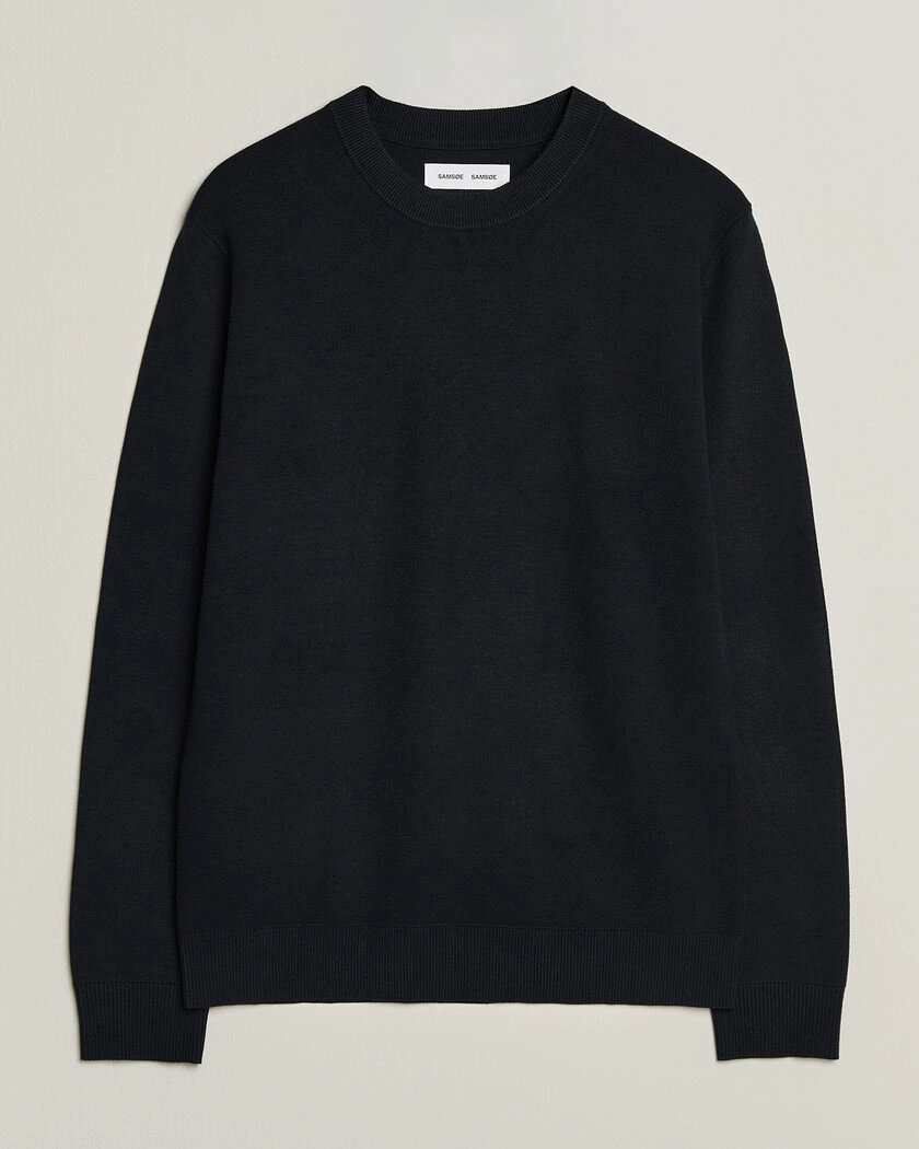 Samsøe Samsøe Matt Crew Neck Sweater Sky Captain – Blå