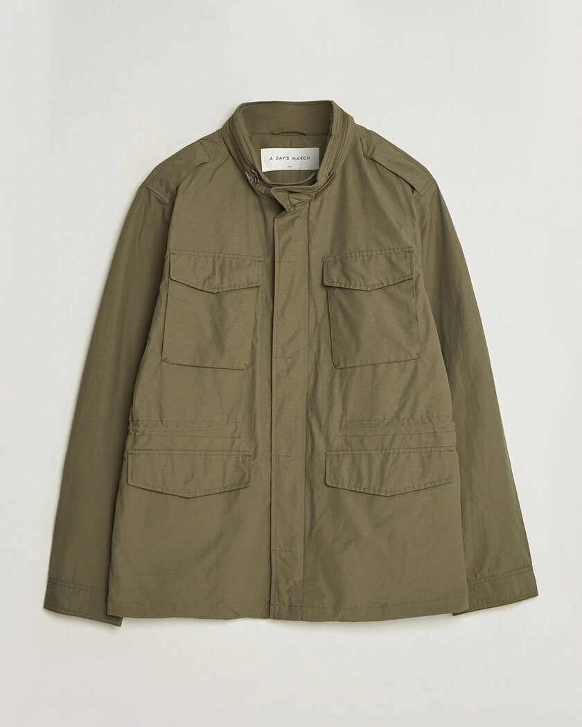 A Day's March Barnett M65 Jacket Olive – Grön