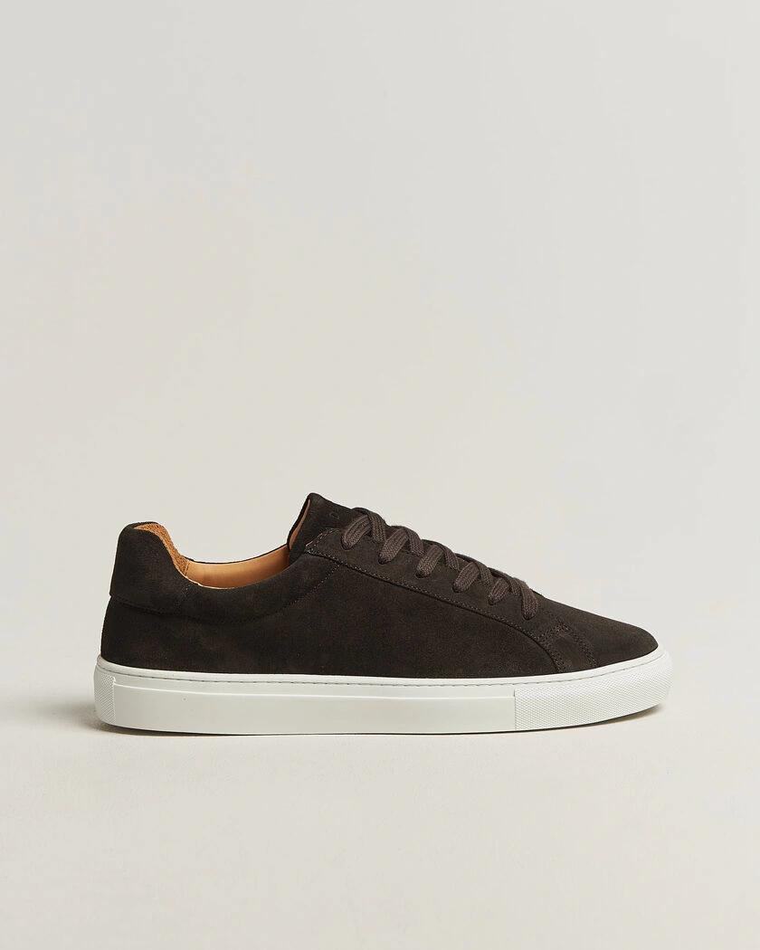 A Day's March Marching Suede Sneaker Chocolate – Brun