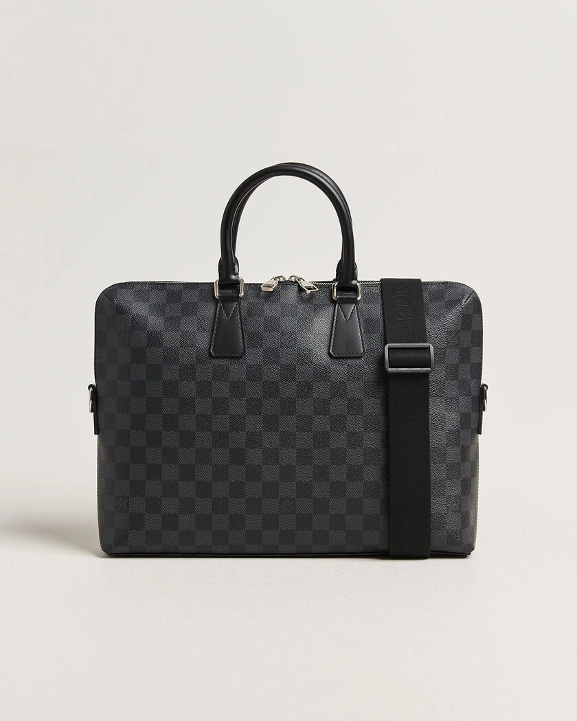 Louis Vuitton Pre-Owned Porte Documents Bag Damier Graphite – Grå