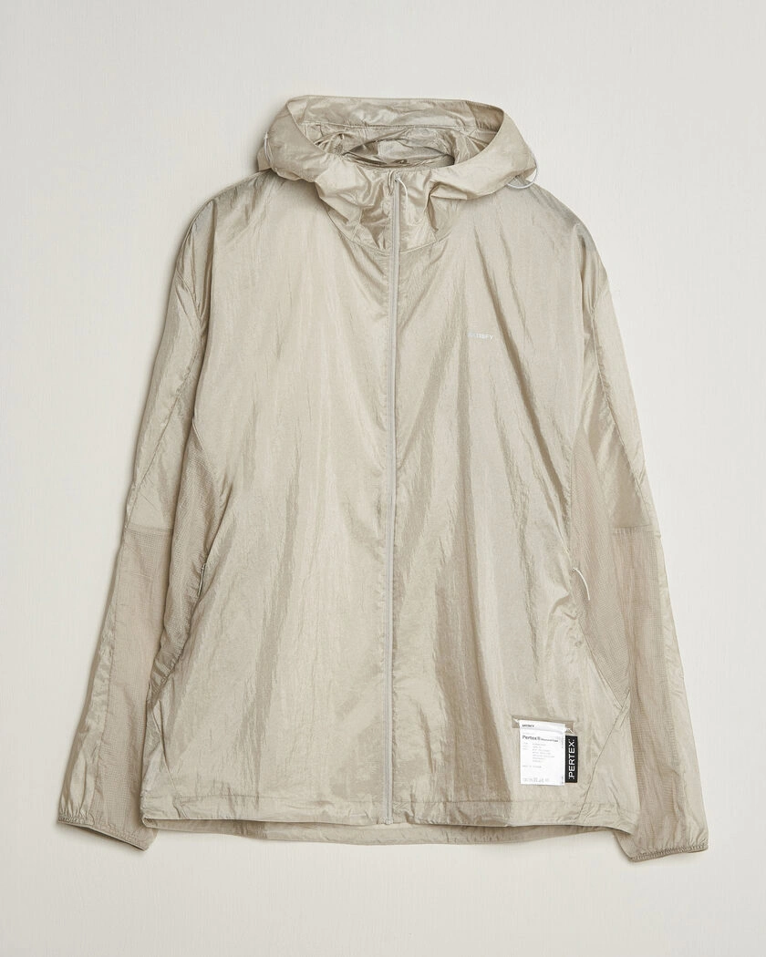 Satisfy Pertex Diamond Fuse Windbreaker Moonstruck – Grå