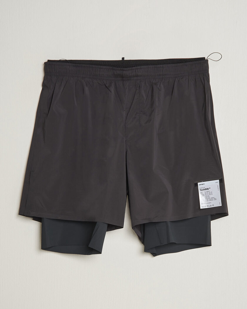 Satisfy TechSilk 8 Inch Shorts Black – Svart