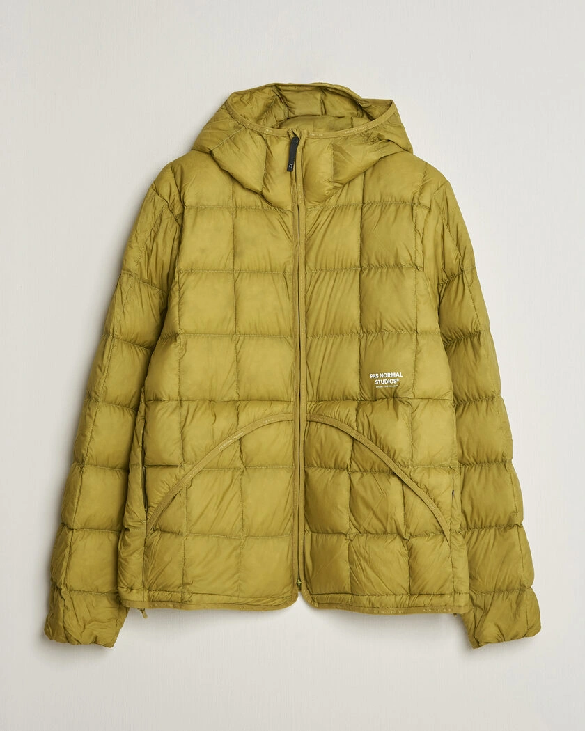 Pas Normal Studios Off-Race Down Liner Jacket Dark Lime – Grön