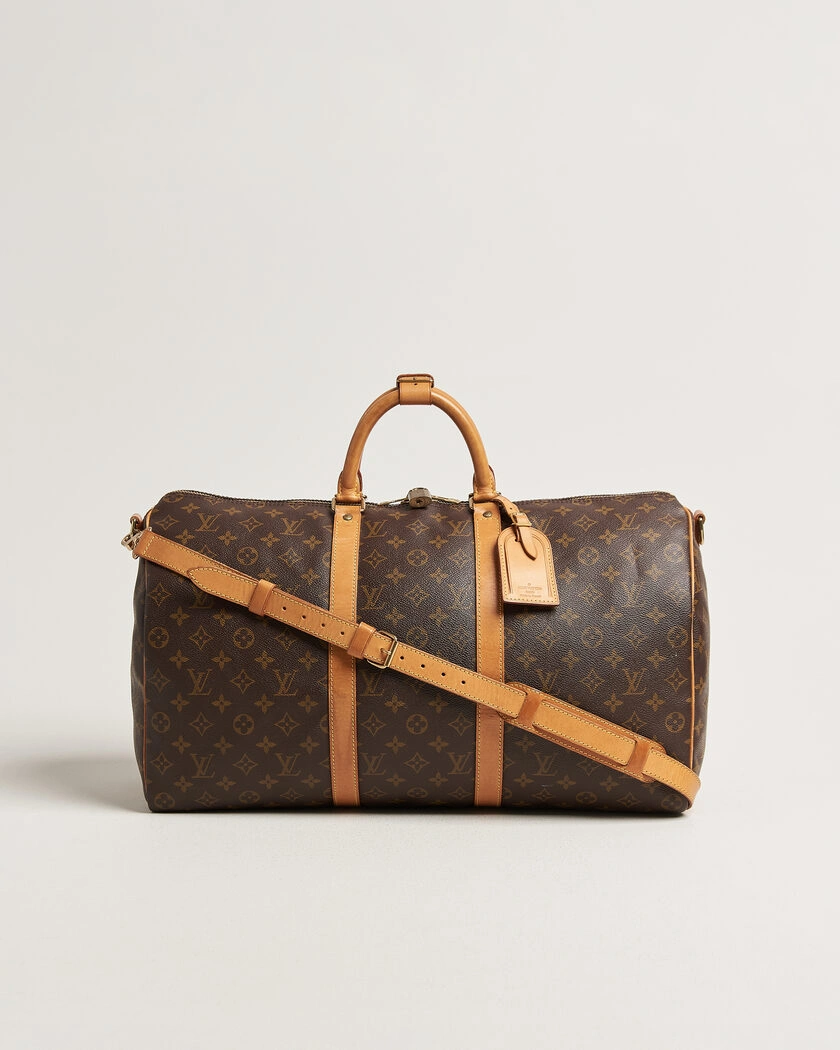 Louis Vuitton Pre-Owned Keepall Bandouliére 50 Monogram – Brun