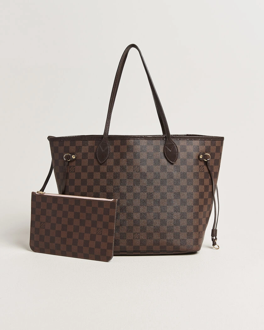 Louis Vuitton Pre-Owned Neverfull MM Damier Ebene – Brun