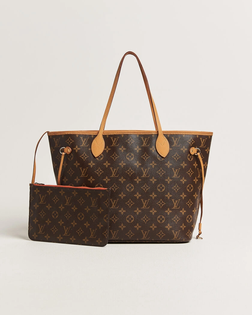 Louis Vuitton Pre-Owned Neverfull MM Monogram – Brun