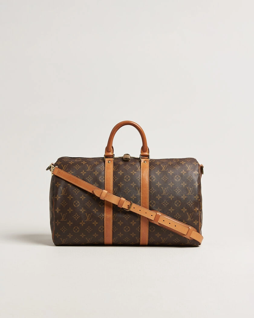 Louis Vuitton Pre-Owned Keepall Bandouliére 45 Monogram – Brun