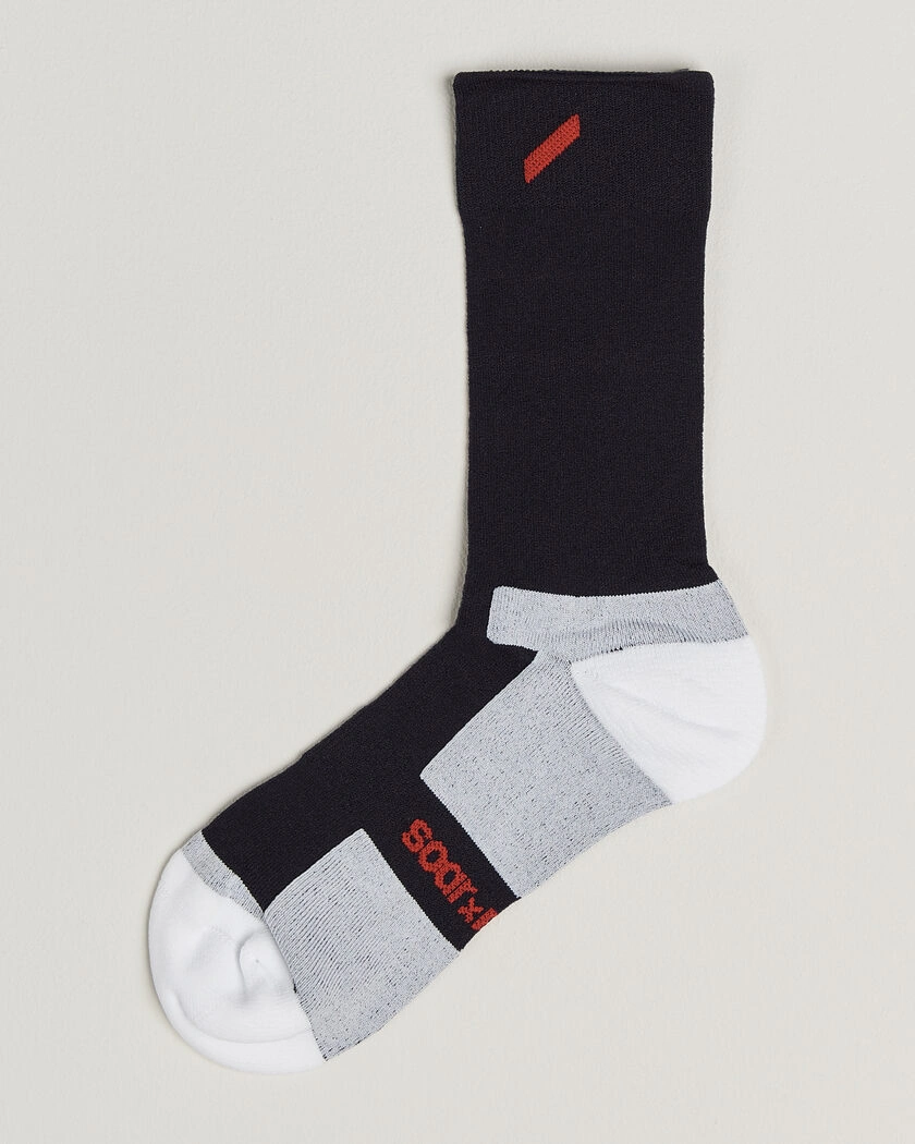 SOAR Running Crew Race Socks Navy/White – Gul