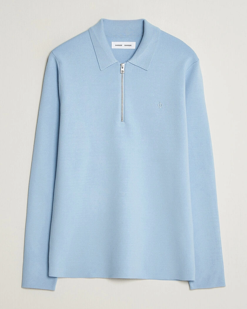 Samsøe Samsøe Matt Half Zip Windsurfer – Blå