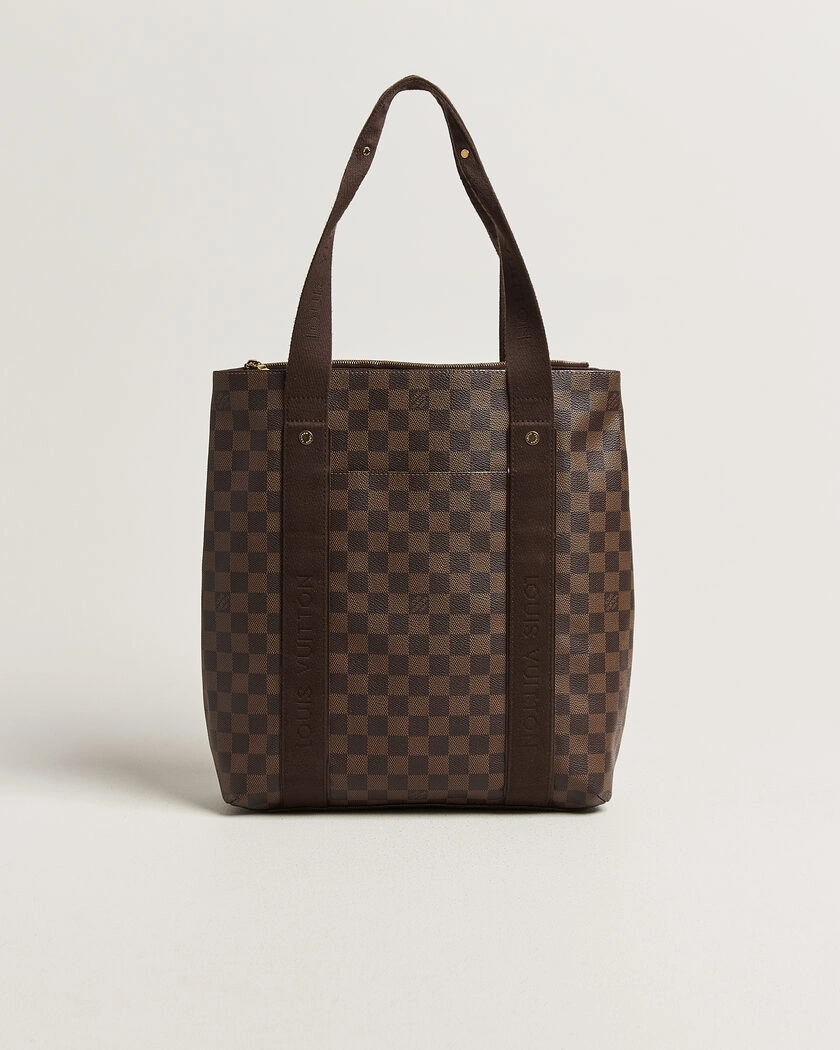 Louis Vuitton Pre-Owned Cabas Bobur Tote Bag Damier Ebene – Brun