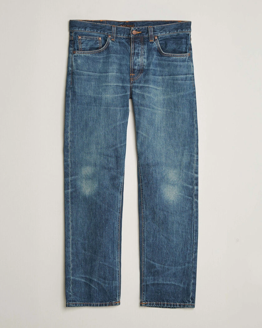 Nudie Jeans Rad Rufus Jeans Lineage Tracks – Blå