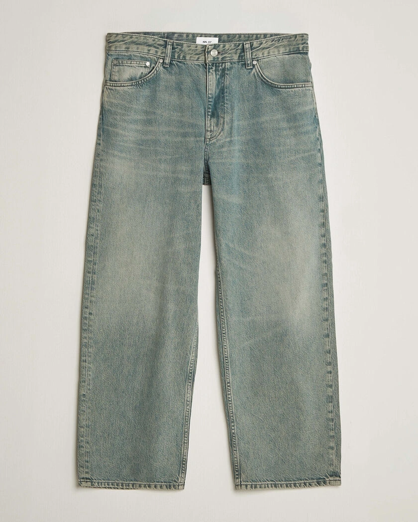 NN07 Ross Relaxed Fit Jeans Light Tinted – Grå