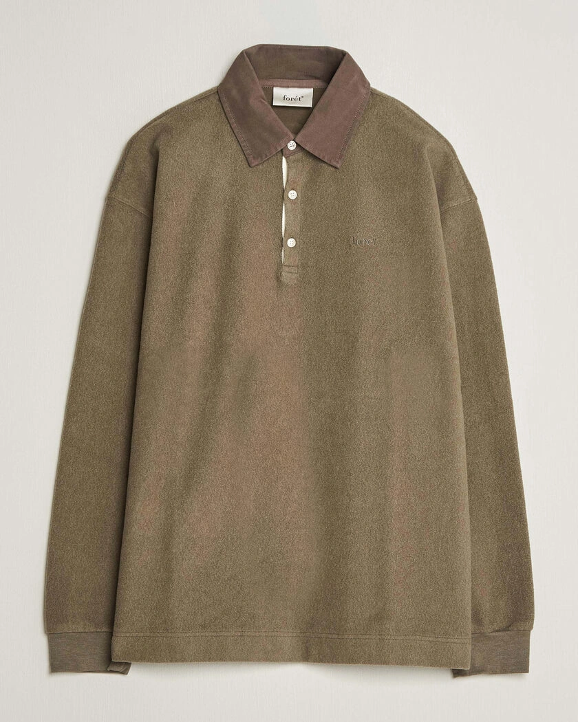 Forét Herb Brushed Rugby Washed Brown – Brun