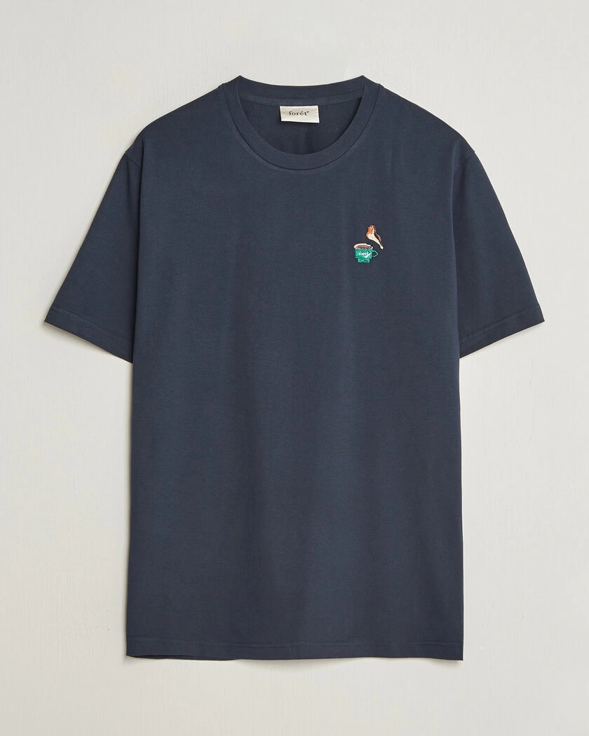 Forét Rest T-Shirt Navy – Blå