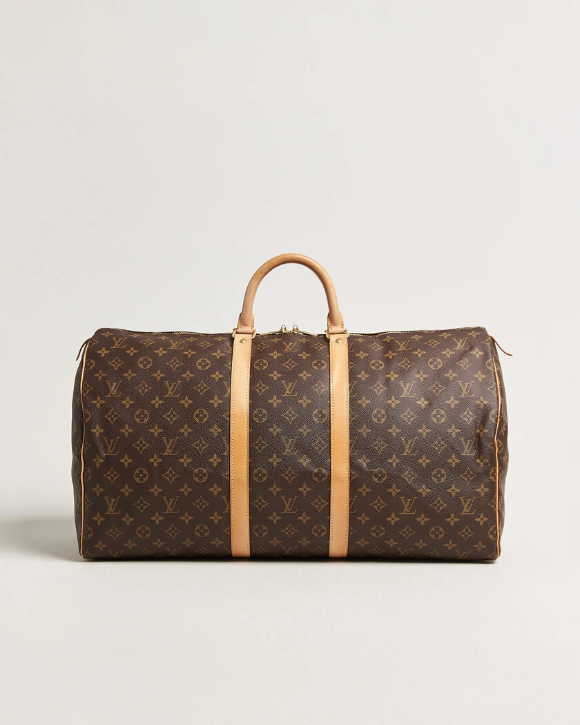 Louis Vuitton Pre-Owned Keepall 55 Monogram – Brun