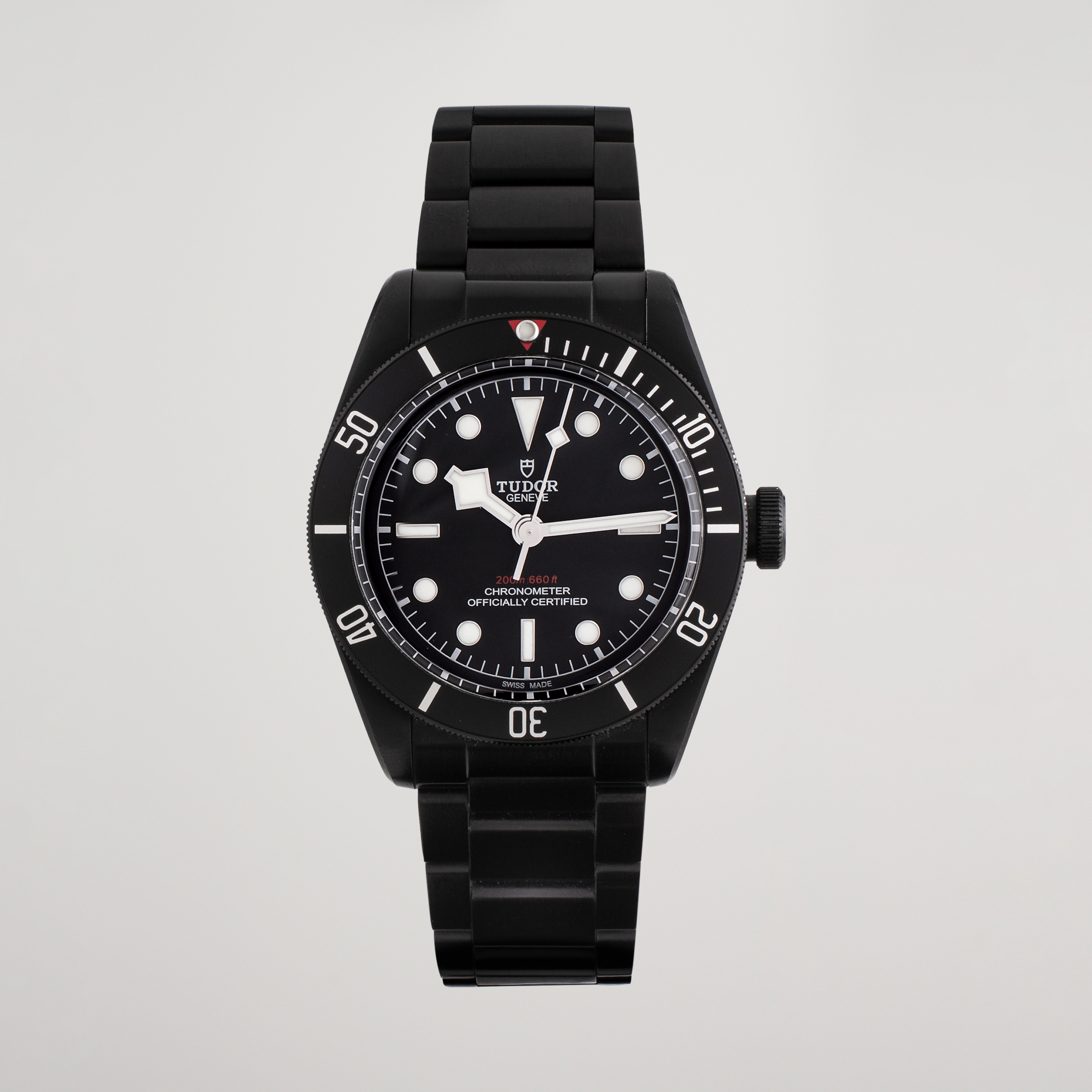 Tudor Pre-Owned Black Bay Dark Heritage 79230DK Black Black Herr