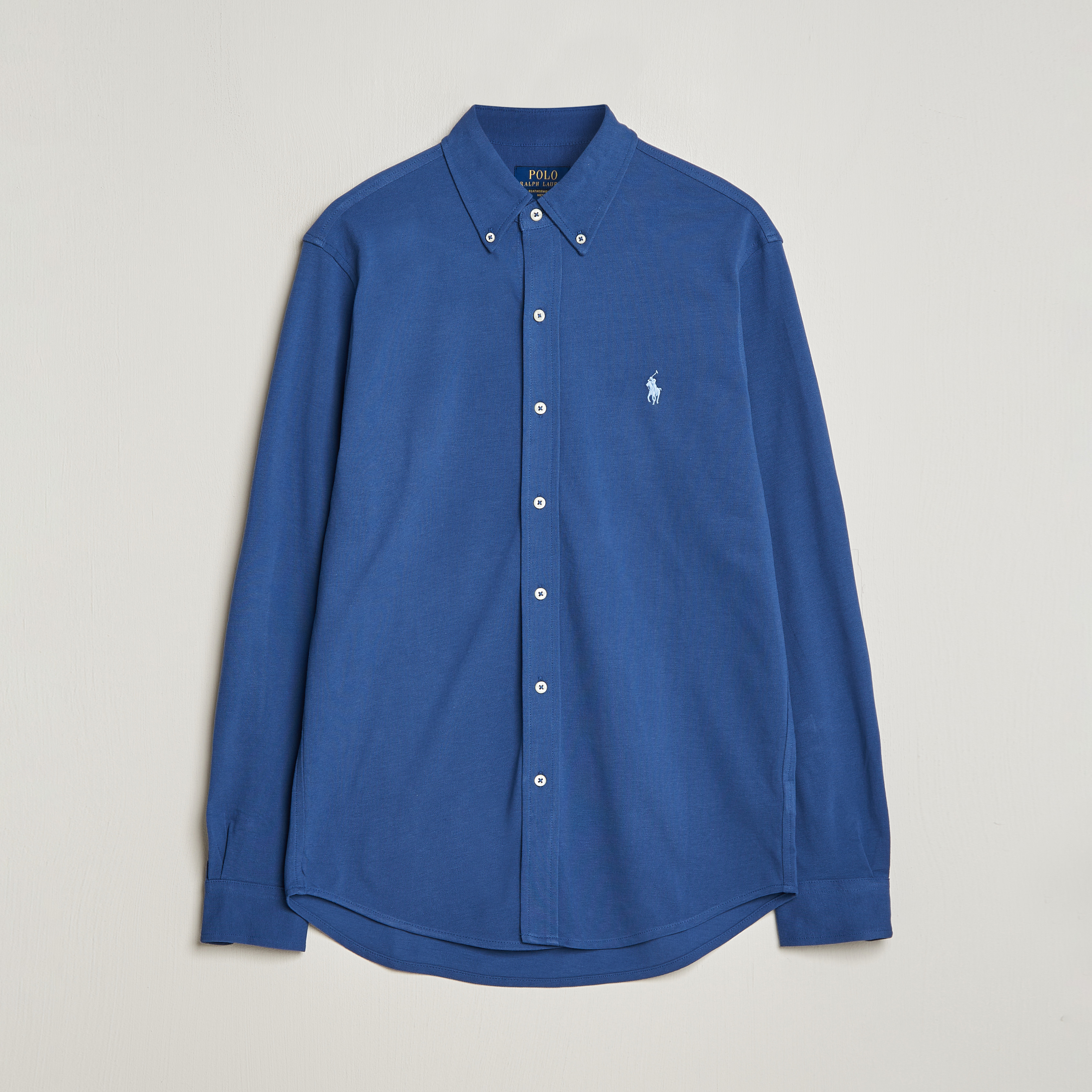 Polo Ralph Lauren Featherweight Mesh Shirt Old Royal | Herr - Care of Carl