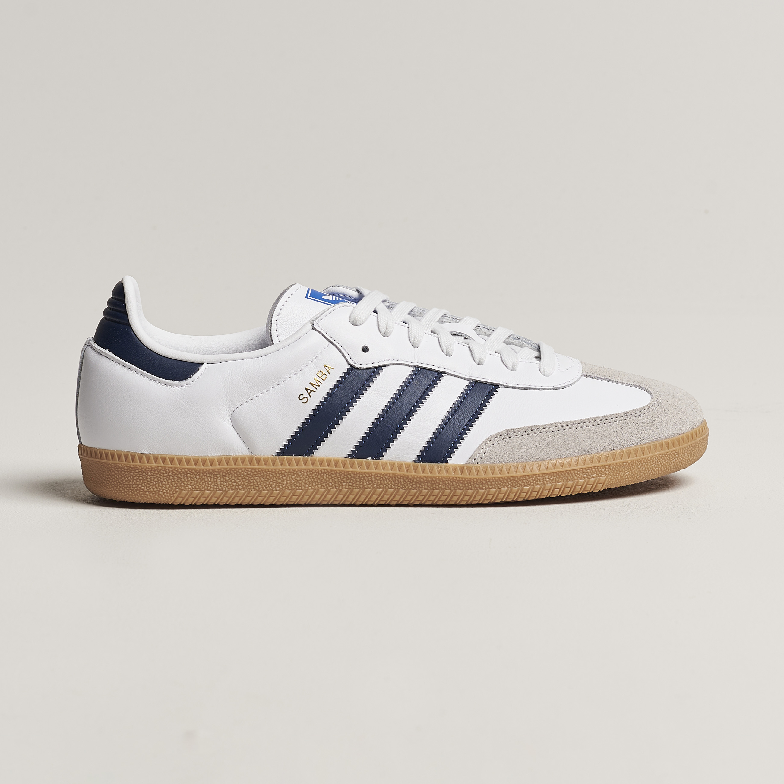 adidas Originals Samba OG Sneaker White/Navy | Herr - Care of Carl