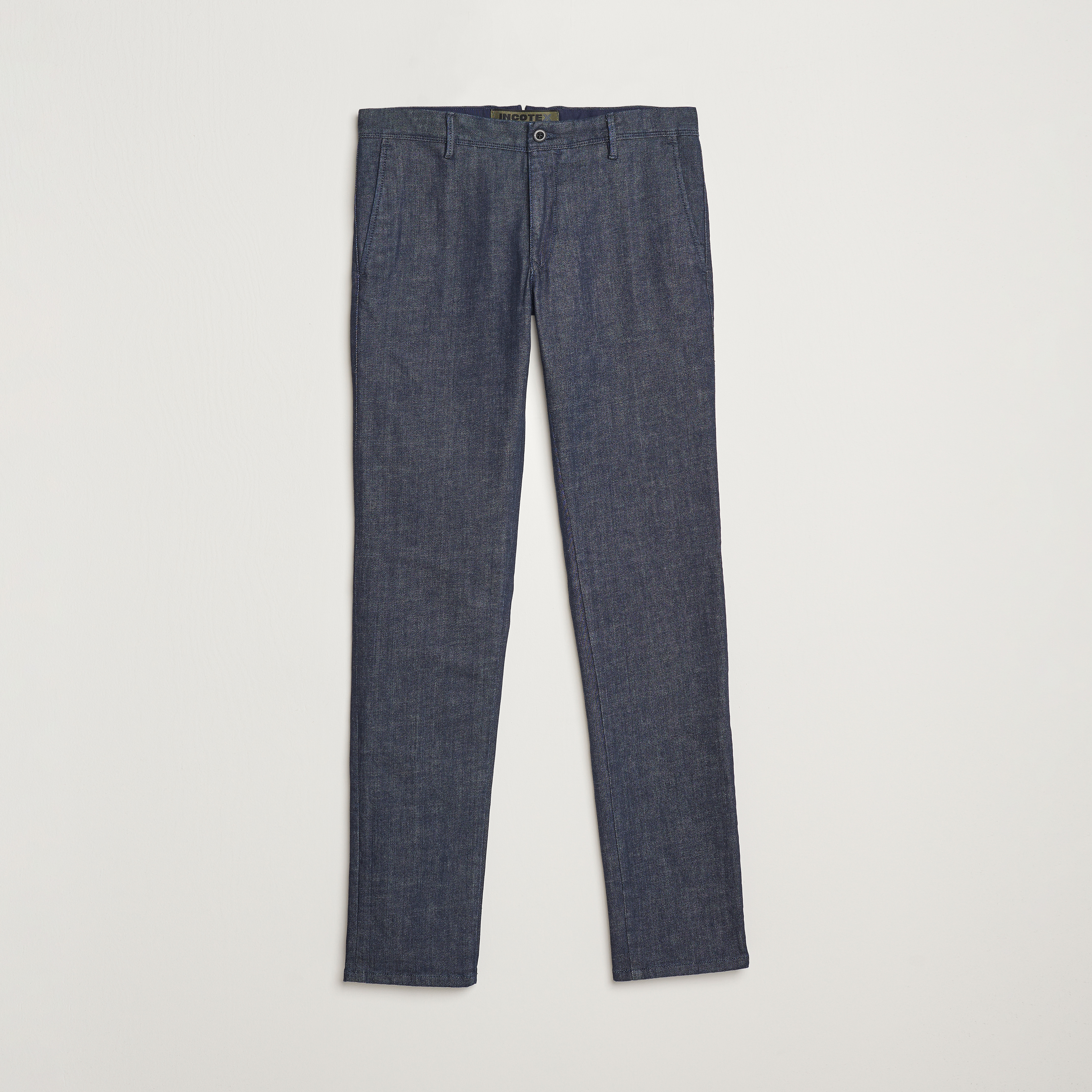 Incotex Slim Fit Denim Slacks Dark Blue | Herr - Care of Carl
