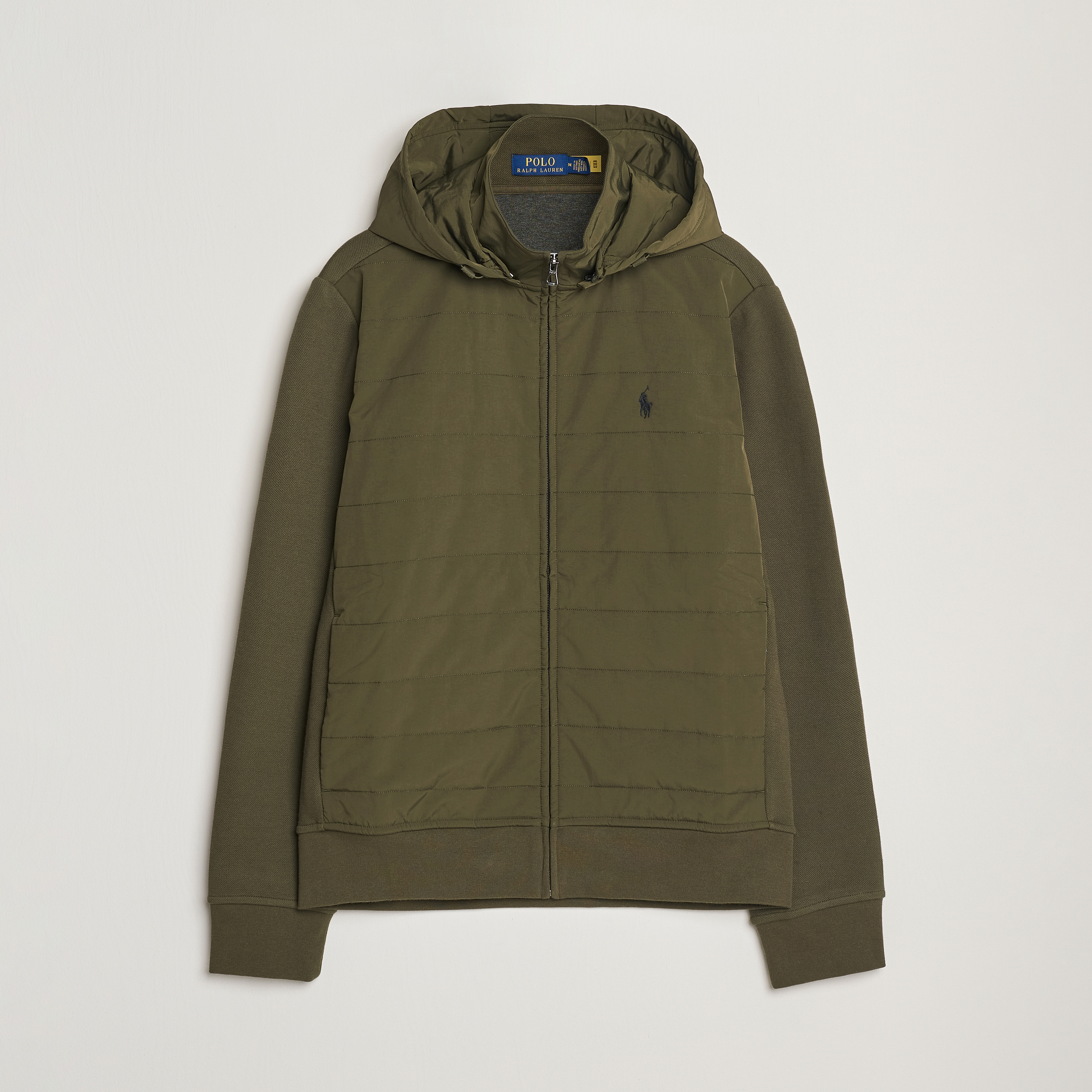 Armadillo Ralph Polo Ralph Lauren Hybrid Hooded Full-Zip Sweater Armadillo | Herr - Care of