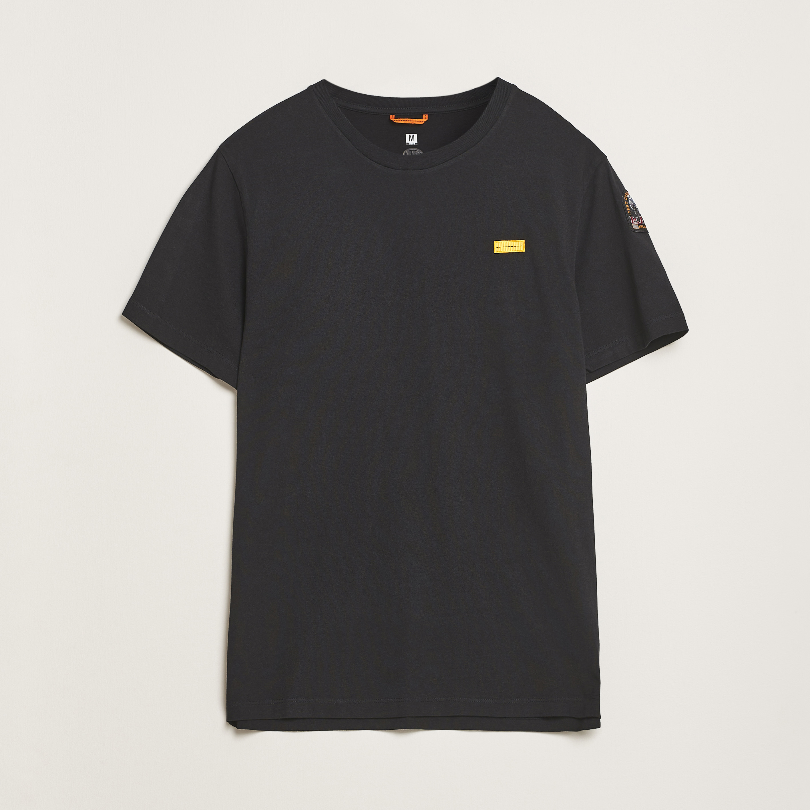 Parajumpers Black Cotton T-Shirt