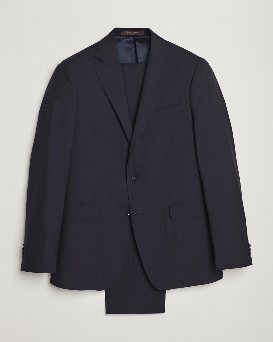  Falk Wool Suit Navy