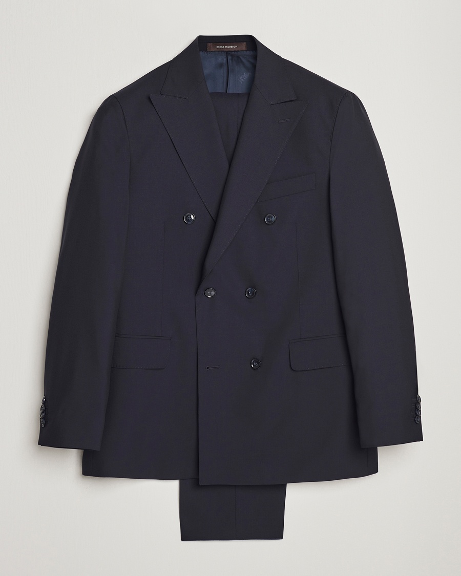 Herr | Oscar Jacobson | Oscar Jacobson | Farris Wool Suit Navy