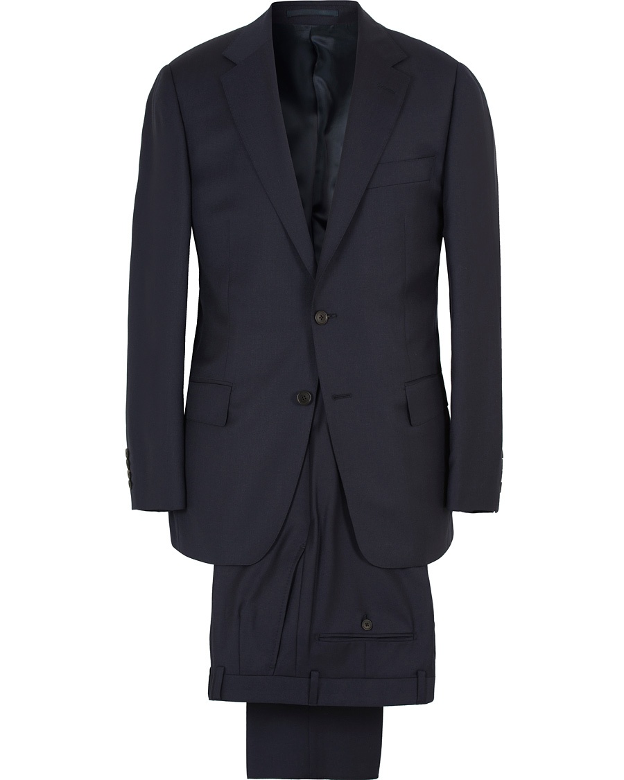  Wool Suit Navy