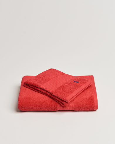 Herr | Handdukar | Ralph Lauren Home | Polo Player 2-Pack Towels Red Rose