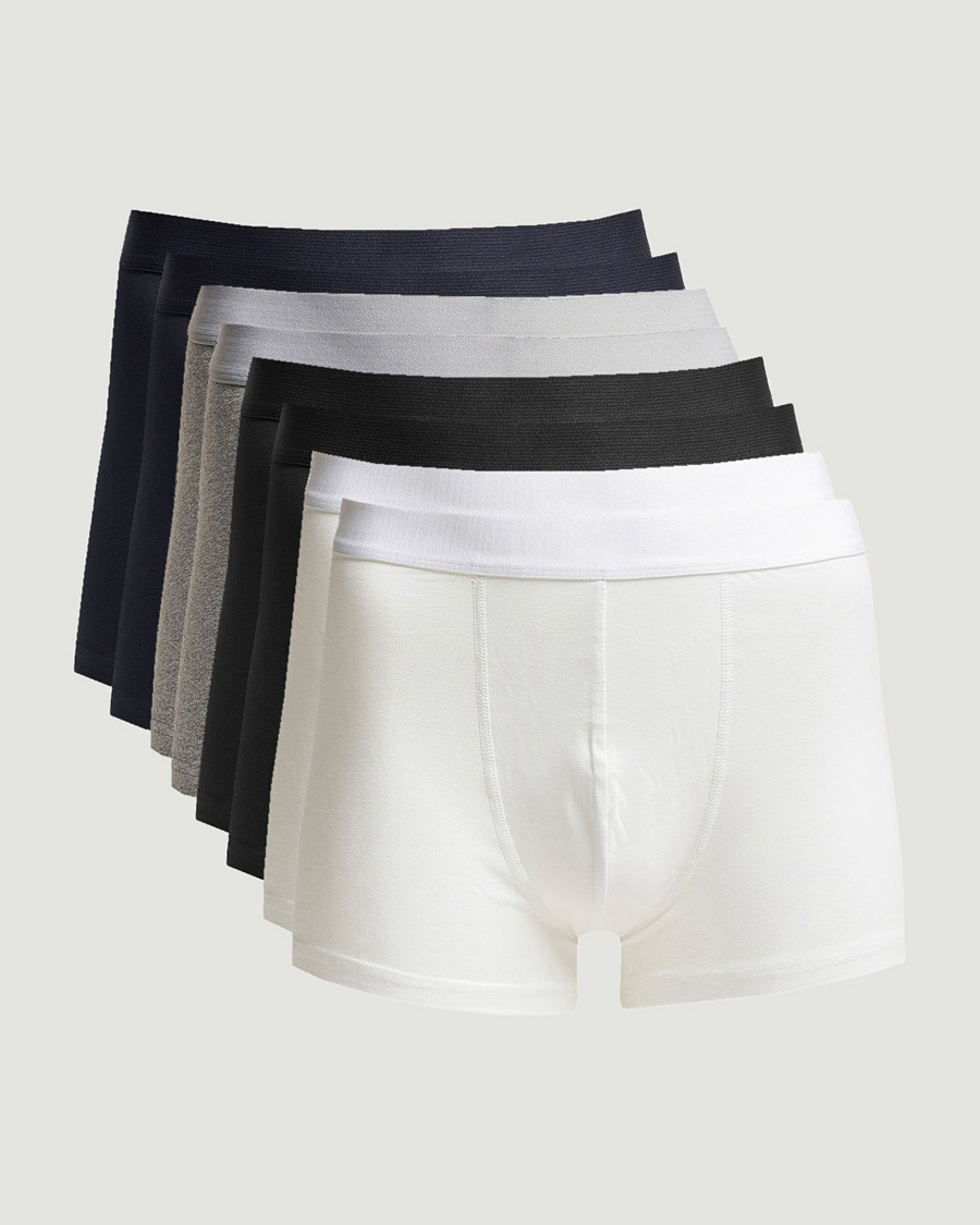 Herr | Bread & Boxers | Bread & Boxers | 8-Pack Boxer Brief White/Black/Grey/Navy