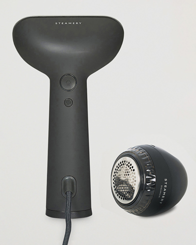 Herr | Gamla produktbilder | Steamery | Cirrus No.3 Iron Steamer & Pilo Fabric Shaver Set