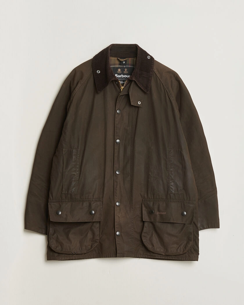 Pre-owned Barbour Lifestyle Classic Beaufort Jacket Olive UK42 - EU52 – Grön