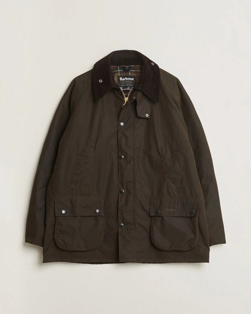 Pre-owned Barbour Lifestyle Classic Bedale Jacket Olive UK46 - EU56 – Grön