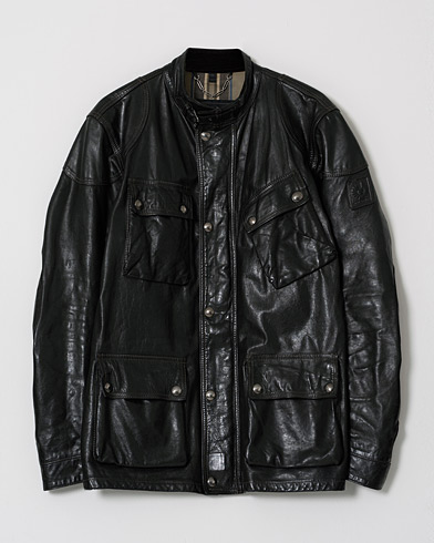 Herr | Care of Carl Pre-owned | Pre-owned | Belstaff Panther Leather Jacket Antique Black XL