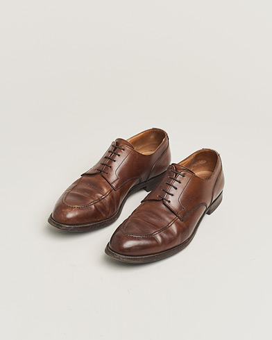 Herr | Pre-owned Randsydda skor | Pre-owned | Crockett & Jones Onslow Derby Brown Calf UK11 - EU45