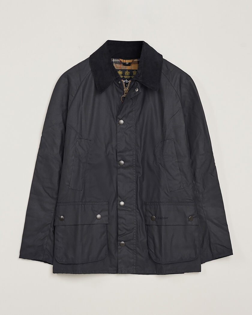 Pre-owned Barbour LifestyleAshby Wax JacketNavyS
