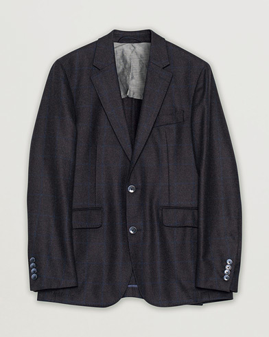 Pre-owned Hackett Flannel Birdseye Blazer UK38 - EU48 – Blå