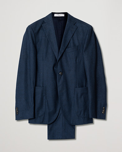 Herr | Care of Carl Pre-owned | Pre-owned | Boglioli Wool K Jacket Suit Dark Navy