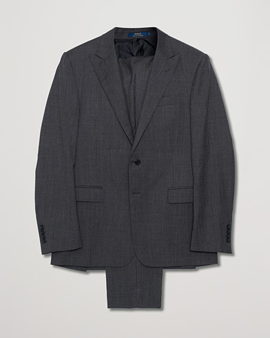 Herr | Care of Carl Pre-owned | Pre-owned | Polo Ralph Lauren Clothing Connery Peak Lapel Wool Suit Grey