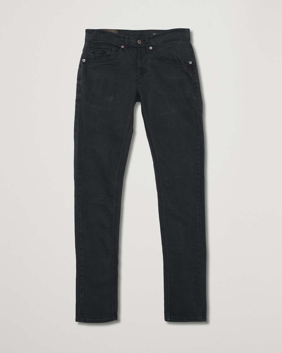 Herr | Pre-owned Byxor | Pre-owned | Dondup George 5-Pocket Washed Black