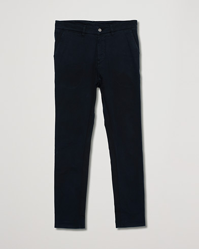 Herr | Pre-owned Byxor | Pre-owned | NN07 Marco Slim Fit Stretch Chinos Navy W30L30