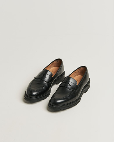 Crockett & Jones Henley 3 Loafers Black Cavalry Calf UK8 - EU42